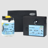Ring RTK4 bandenreparatieset met sealant en bandenvuller op een witte achtergrond.