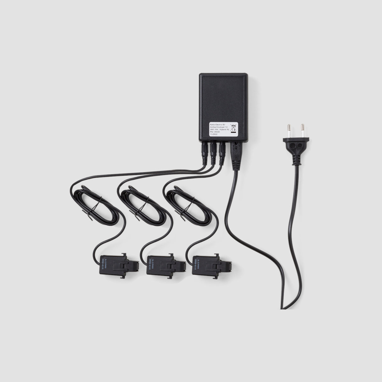 Ratio Sense-kit voor het beheer van laadstations en zonnepanelen.