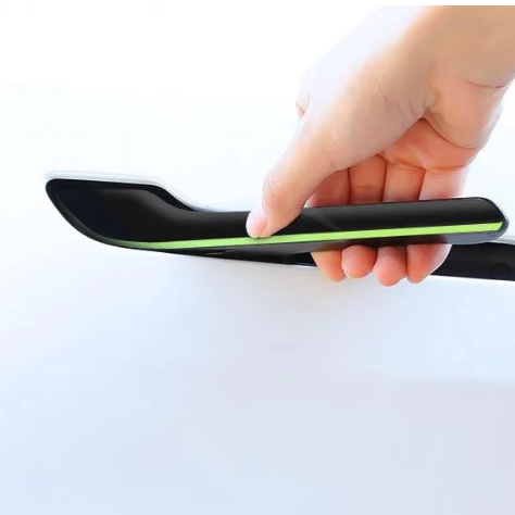 Zelflichtgevende handgreepbescherming – past op Tesla Model 3/Y