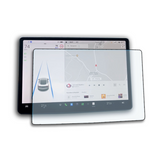 Schermbeschermer met zwarte rand - Past op Tesla Model 3/Y