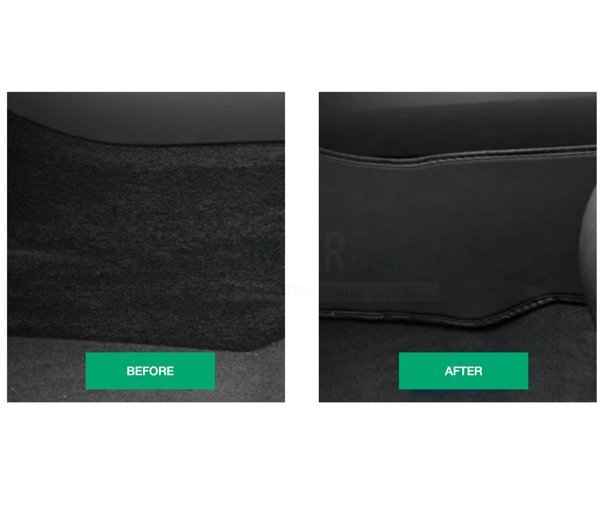 Beschermers (anti kick) voor middenconsole – Tesla Model 3 Highland