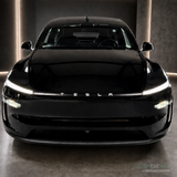 Folie voor lichtstrip - Tesla Model Y 2025 Juniper – Mat zwart met TESLA tekst