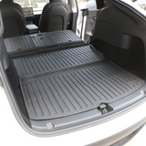 Kofferbakmat met stoelbeschermer, past op Tesla Model Y
