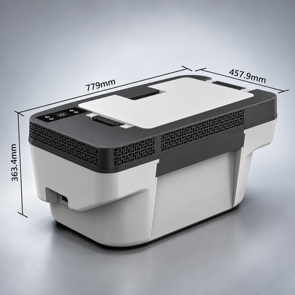 Koelbox met compressor voor de sub-trunk - Tesla Model Y