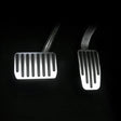 zwarte afbeelding van aluminium pedalen voor Tesla