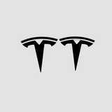 Emblemen in metaal - geschikt voor Tesla Model 3