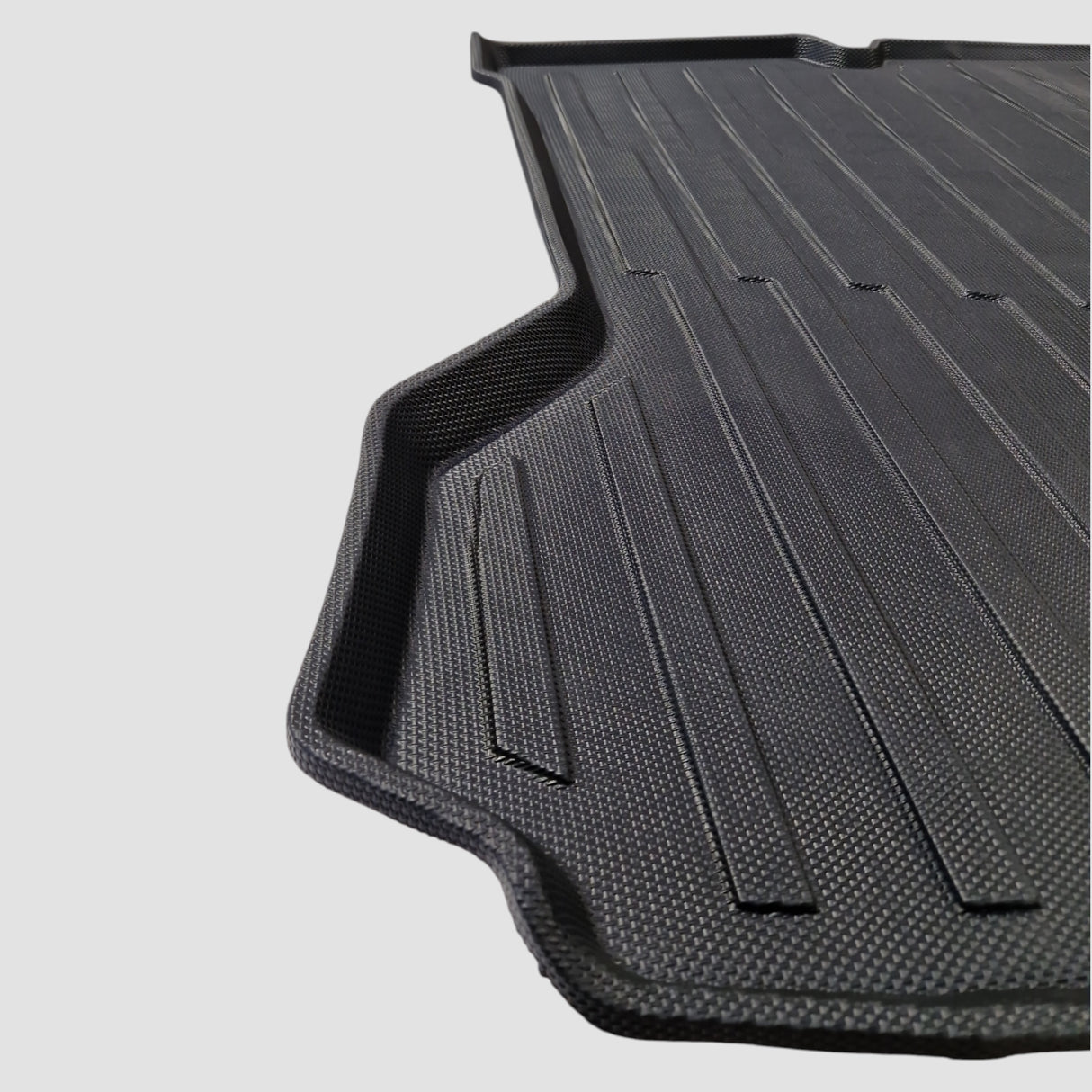 Kofferbakmat voor VW ID.4, met hoge rand, gemaakt van TPE rubber.