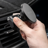 Jowua mobiele telefoonhouder wordt in de auto gemonteerd.