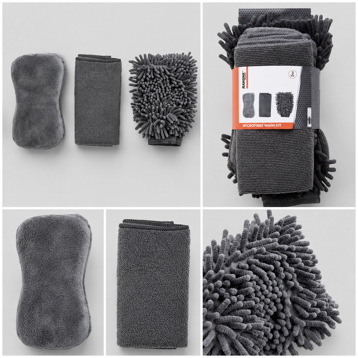 Was set microvezel 3-delig