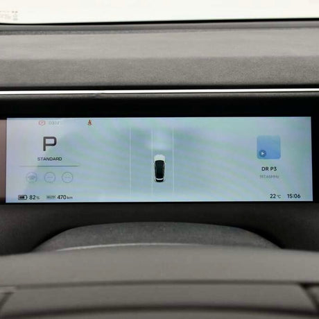 Xpeng g6 cockpitscherm met gemonteerde schermbeschermer