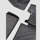 XPENG P7 3D All Weather matten in zwart TPE rubber