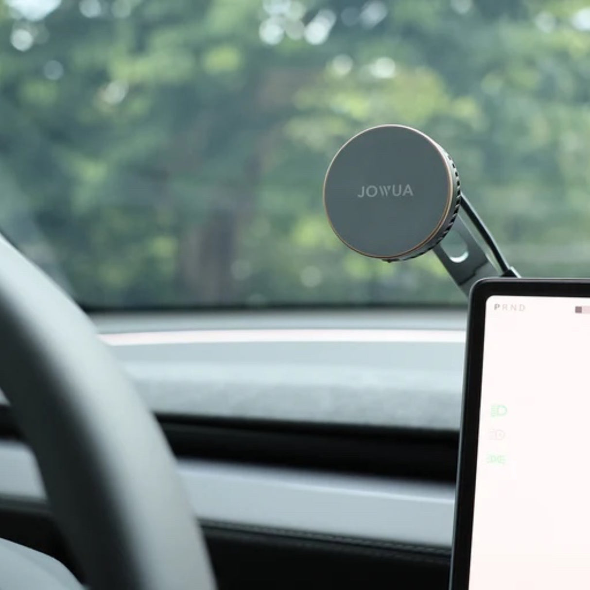 Jowua telefoonhouder met opladen en actieve koeling