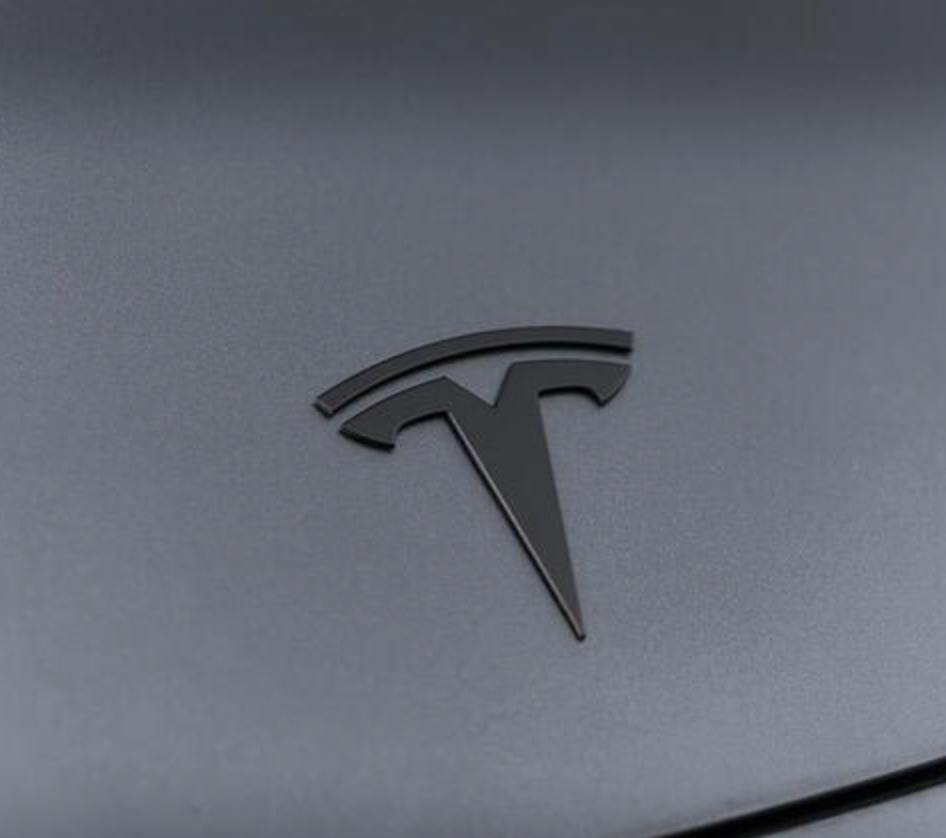 Metalen embleem - passend voor Tesla Model 3