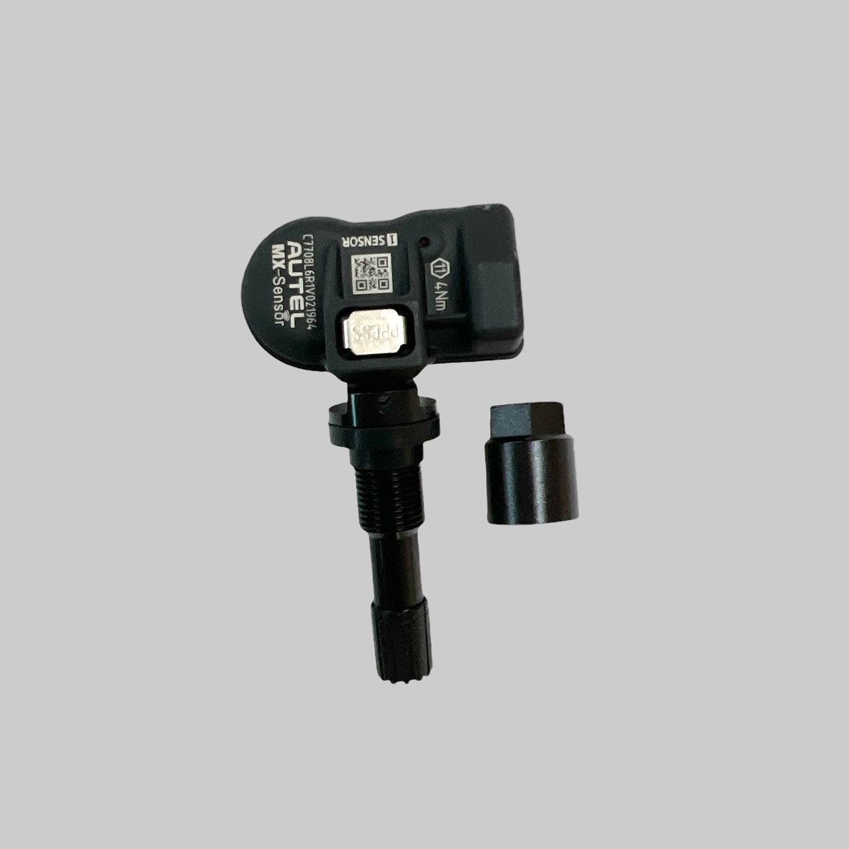 Autel MX-sensor in zwart, met deksel.