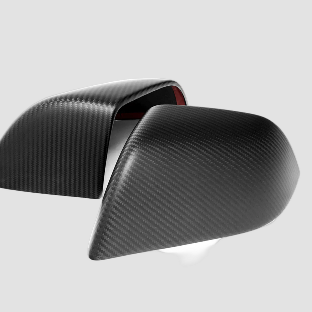 Cover voor zijspiegel in echt carbonfiber voor Tesla Model 3/Y