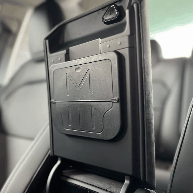 Verborgen opbergbox past op Tesla Model 3/Y