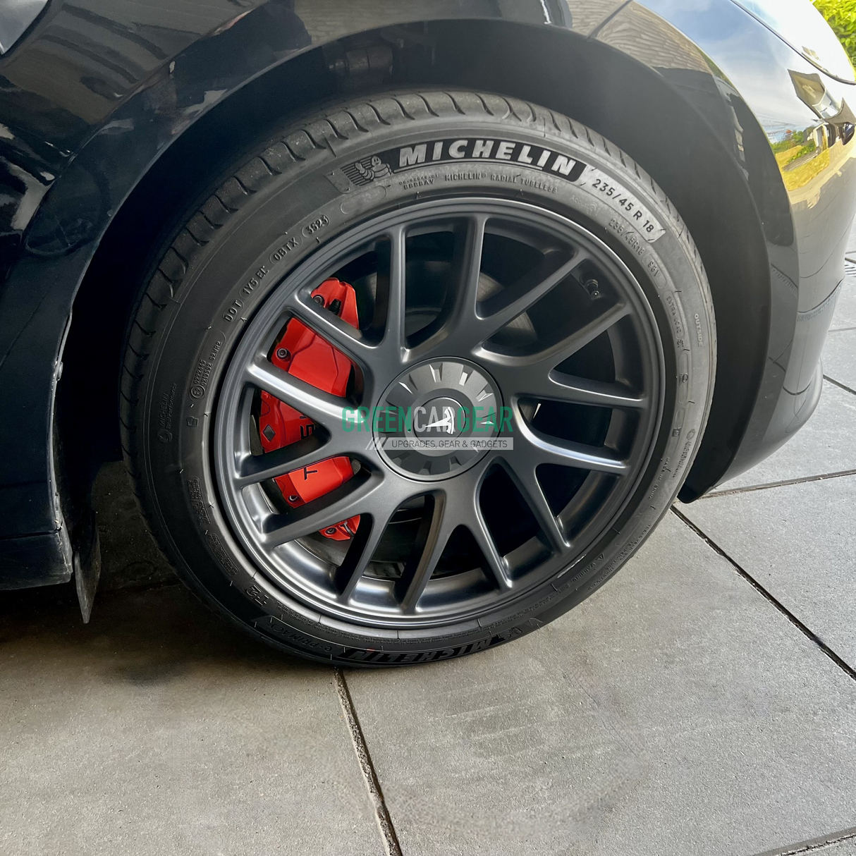 GCG MAX cover voor remklauwen past op Tesla Model 3 Highland 2024-